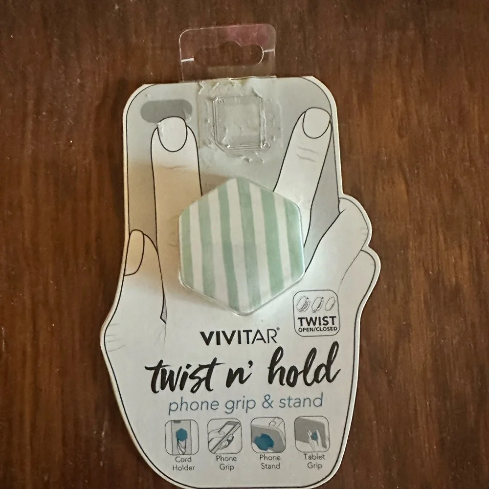 Vivitar Twist n' Hold Phone Grip & Stand NWT